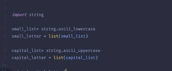 Out of 26 letters, five are . Store Alphabet In A List With Python Dev Community