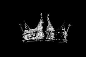 Black And White Crown Aesthetic Broken Crown Crown Aesthetic Dark Aesthetic Black Aesthetic