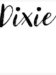 Dixie Name Stickers Tees Birthday Art Board Print By Klonetx Redbubble