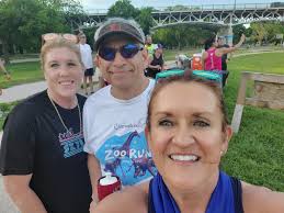 Beautiful evening for a Peterson Creek trail run with Michelle and D.L.