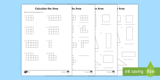 Meritnation offers fourth grade math unlimited practice questions, tests, downloadable worksheets and study material in the form of videos and animations meta keywords. Calculate The Area Worksheets Grades 4 6 Maths Resource
