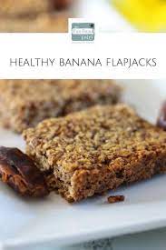 Healthy Flapjack Recipe Gluten Free Sugar Free Recipe In 2020 Banana Flapjack Refined Sugar Free Recipes Banana Healthy