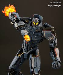 Gipsy danger is a character from pacific rim. Custom Gipsy Danger Pacific Rim Action Figure