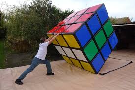 These days, robots are solving the puzzles, even tricky pieces. British Puzzle Maker Creates World S Largest Rubik S Cube Guinness World Records