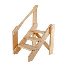 The 3 Step Stair Kit With Handrail Is Designed To Provide Stable And Secure Means For Entering And Exiti Outdoor Stairs Wood Outdoor Stairs Hot Tub Accessories