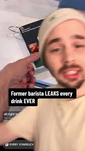 Former Starbucks Barista Leaks the recipes #starbucks #everystarbucksever  #movieyheatre #secretmenu #onthisday