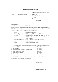 Tahukah anda, surat adalah salah satu sarana berkomunikasi yang bertujuan untuk menyampaikan informasi secara tertulis? Surat Lamaran Kerja Sanjaya