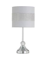 Lacey Diamante Band Table Lamp Very Co Uk If you such as to rearrange your area each week, floor lamps are mobile and can be relocated from one location to another particularly!