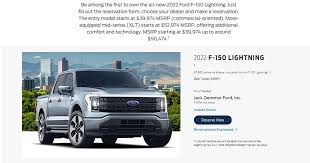 That means that we get to. How To Reserve The 2022 Ford F 150 Lightning News Block