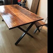Metal Table Legs Heavy Duty A Frame Style Set Of 2 Etsy Metal Table Legs Metal Table Table Legs