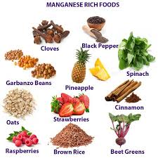 Manganese Mineral Health Benefits Deficiency And Rich Foods Foods High In Magnesium Magnesium Foods Healthy Recipes For Diabetics
