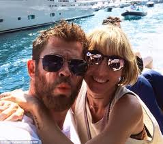 Chris Hemsworth and Luke flaunt physiques in Malibu