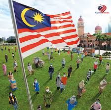 Cara buat bendera malaysia bentuk hati guna microsoft word animasi gambar bendera malaysia berkibar Jom Kenali Bendera Malaysia