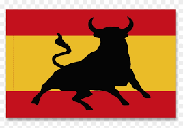 Spanish language education english translation, spain flag , flag of spain png clipart. Flag Spain Bull Spanish Flag Bull Clipart 2747808 Pikpng
