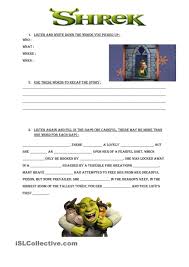 Listening With Shrek Shrek Words Listening