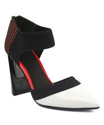 Jady Rose Black Red Leather Dorsay Pump Women Zulily