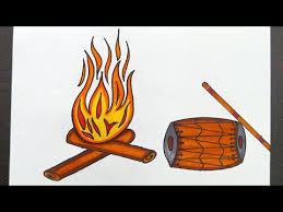 Happy Lohri Drawing Lohri Scenery Drawing Lohri Festival Drawing Kids Drawing Youtube Kids Drawing Projects Drawing For Kids Drawing Projects