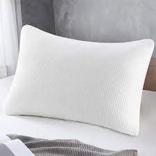 Amazon Com Pillows For Sleeping Shredded Memory Foam Pillow King Size Adjustable Firmness Hypoallergenic Headrest Cushion For Travel Home Hotel Collection Washable Removable Cooling Bamboo Derived Rayo Kitchen Dining
