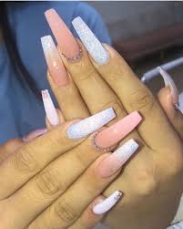 But when you see these designs for nails you will be completely bowled over. Stelanunez Long Acrylic Nails Coffin Pink Acrylic Nails Long Acrylic Nails