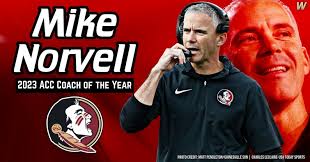 Florida State's Mike Norvell named ACC Coach of the Year