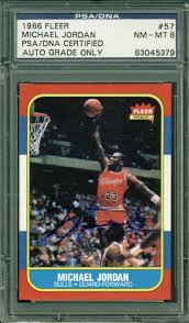 Even though these cards are modern, since they are serial numbered, signed, and contain memorabilia, they are rare and highly sought after. Lot Detail 1986 Fleer Basketball Complete Signed Set 142 Autographed Cards Including Nm 8 Jordan Rookie Checklist Etc Psa Dna Encapsulated
