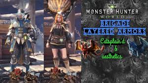 Download Mhw New Layered Brigade Armor Youtube