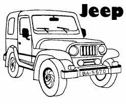 Dibujos De Jeeps Para Pintar Jeep Camioneta Jeep Dibujos