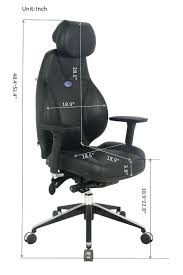 Ergonomic Full Functions Leather High Back Home Office Chair With Pneumatic Seat Height Adjustment And Side Waist Sup Leather Office Chair Leather Seat Chair