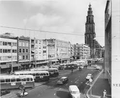 Groningen Grote Markt Bushalte Groningen Stad Nederland