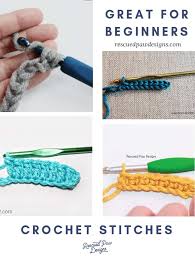 They include the stitch names, instructions and symbols to help you learn to read and follow a crochet chart. 22 Basic Crochet Stitches To Learn Easy Crochet