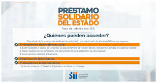 El préstamo solidario se podrá solicitar al servicio de impuestos internos (sii), a contar del octavo día de cada mes. Sii Twitterissa Prestamo Solidario Del Estado Informate Quienes Pueden Acceder Al Prestamo Mas Informacion En Https T Co Q0iki43cvr Https T Co Nergw3jvuv