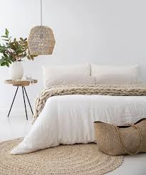 Bedroom Linen Bedding Natural Colours And Textures Bedroom Slaapkamer Natural Basic Bedroom Interior Bedroom Inspirations Bedroom Design