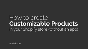 Set up combos, promote flat products, and make an unlimited number of custom. How To Create Customizable Products In Shopify Without An App Tutorial Youtube