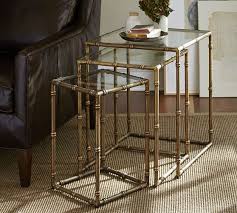 Mckinley Nesting Tables Furniture Clearance Coffee Table Glass Nesting Tables