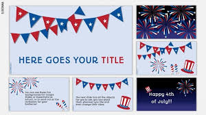 4th Of July Free Presentation Template For Google Slides Or Powerpoint Slidesmania