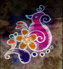 Rangoli Designs Easy Simple Rangoli Easy Rangoli Rangoli Designs Rangoli Border Designs Free Hand Rangoli Design