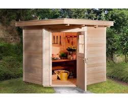 Weka Holz Gartenhaus Angolo A Natur Bxt 209 Cm X 205 Cm Kaufen Bei Obi Weka Gartenhaus Gartenhaus Eckhaus