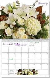 See more ideas about months in a year, calendar, month flowers. Free Wall Calendar A Year Of Flowers By 1 800 Florals