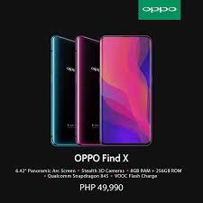 With no holes visible on the screen and the unified design, oppo find x offers exceptional smooth handling and exudes pure beauty. Oppo Find X Official Price Revealed Yugatech Philippines Tech News Reviews