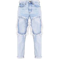 Madisson Light Wash Extreme Open Thigh Mom Jean Liked On Polyvore Featuring Jeans Pants Bottoms Denim Ripp Mom Jeans Denim Jeans Ripped Blue Ripped Jeans