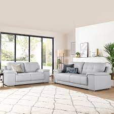 Maybe you would like to learn more about one of these? Kansas Light Grey Leather 3 2 Seater Sofa Set Furniture And Choice