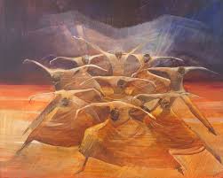 Spiritual Dance Painting Prayer Inspirational Worship Artwork Dance Paintings Dance Artwork Spiritual Artwork