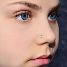 Gold Nose Stud 20g Helix Piercing Tragus Earring 2mm Pink Opal Nose Ring Cartilage Earring Stud Nose Piercing Forward Helix Earring Opal Nose Stud Nose Stud Cartilage Earrings Stud