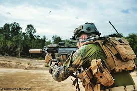 A Swiss Ard 10 Army Reconnaissance Detachment Operator Aims His Sig 553 During A Training Exercise In France 1080x715 R Army Army Strong Special Forces