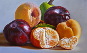 My Paisley World Succulent Fruit Paintings By Ellery Gutierrez Fruit Painting Fruit Art Vegetable Illustration