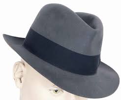 Vintage 1950s English Fedora Hat Henry Morgan Montreal Mens Medium Hats For Men Fedora Hat Fashion