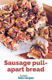Sausage Sizzle Pull Apart In 2020 Recipes Sausage Pull Apart Recipes