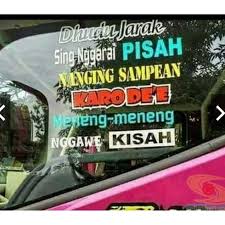 Hampir seluruh elemen masyarakat berbondong menyaksikan. Jual Cutting Sticker Lucu Untuk Kaca Mobil Kata Lucu Buat Di Mobil Truck Kota Tasikmalaya Platzsticker Tokopedia