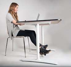 This Funny Looking Gadget Forces You To Unconsciously Exercise At Your Desk In 2021 Desk Exercise At Your Desk Office Fit Out