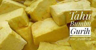 Resep Tahu Bumbu Gurih Dandelion Oleh Yene Eka Rahman Recipe Resep Tahu Makanan Resep